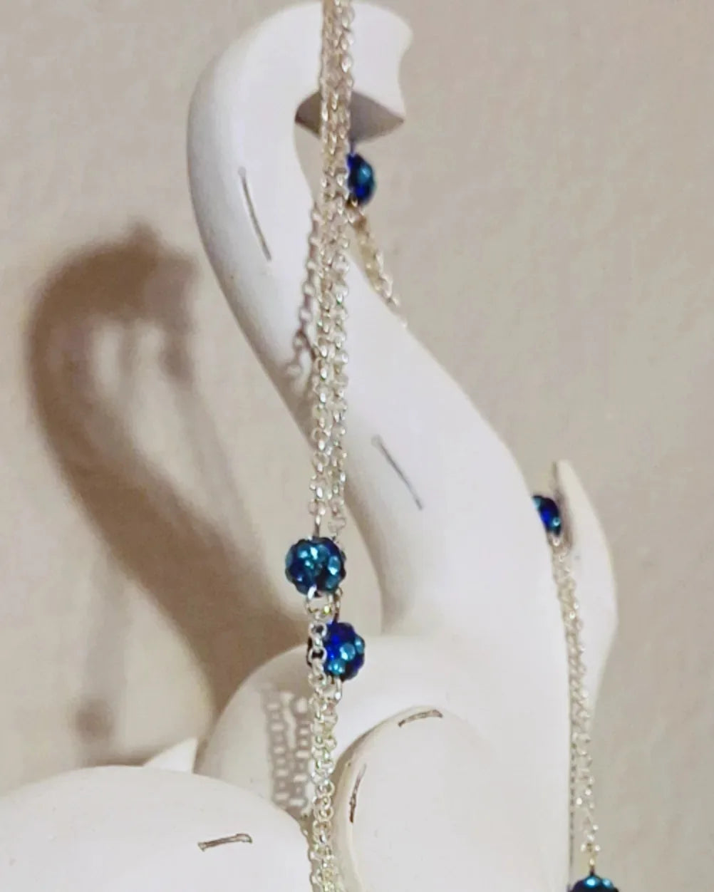 Sparkly Blue Necklace